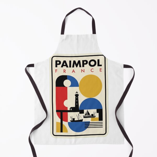 Item preview, Retro Paimpol Bauhaus Geometric Skyline designed and sold by k3rstman1.