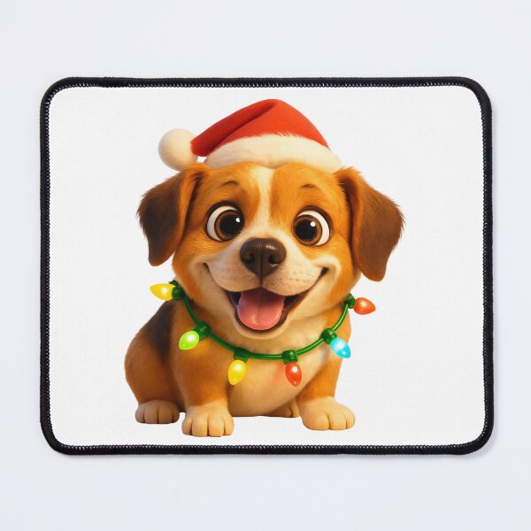 Item preview, Poogle Dog Christmas Sparkle designed and sold by Sillytoe.
