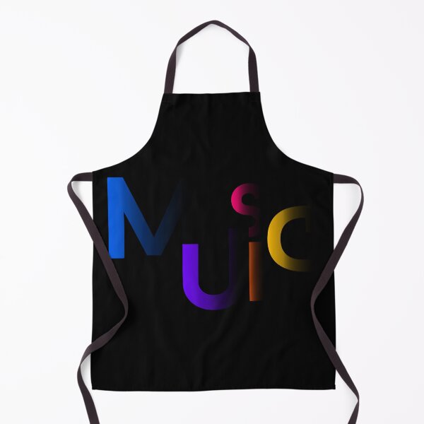 Item preview, Modern Colorful Abstract 'Music' Typography Letter Design designed and sold by Detroja Typography.