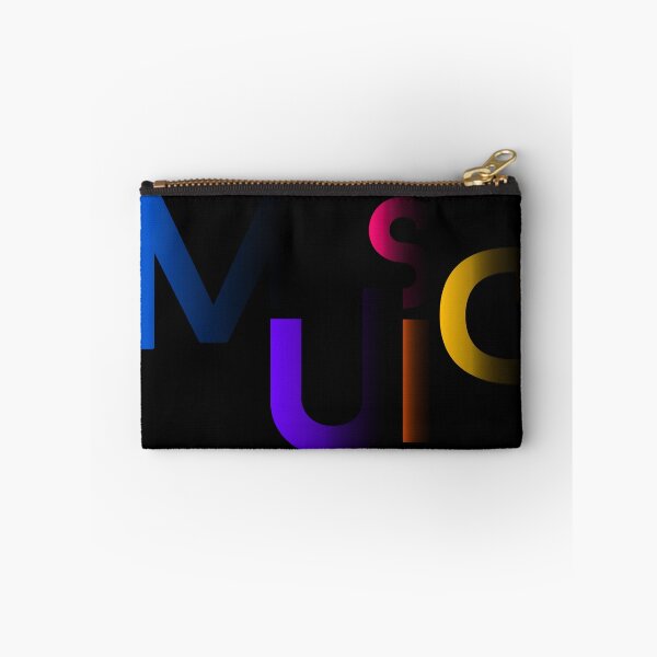 Item preview, Modern Colorful Abstract 'Music' Typography Letter Design designed and sold by Detroja Typography.