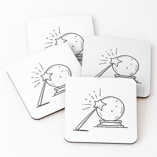 Item preview, An illustration of wand beside a glowing orb designed and sold by rasagamastore.