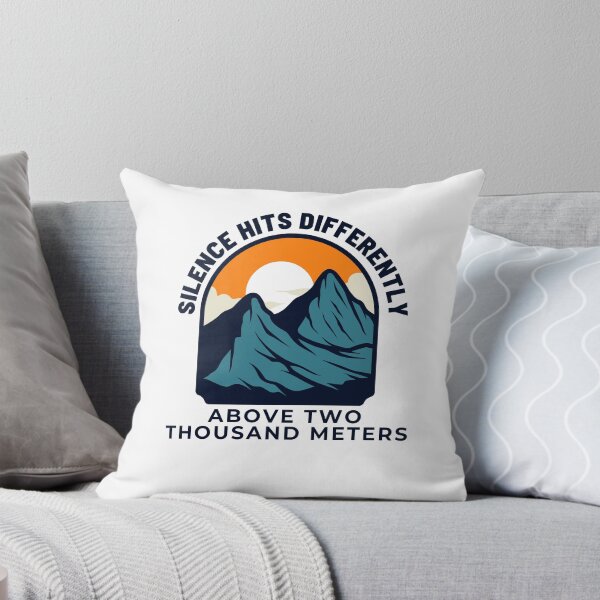Item preview, Silence hits differently above two thousand meters designed and sold by darshants.