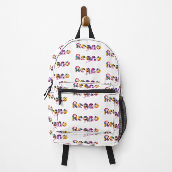 Item preview, Reano, Torino, Italy, Italia, colorful typography design for travellers designed and sold by Wanderful-roads.