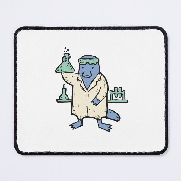 Item preview, Chemist Platypus with a Bubbling Flask designed and sold by BysonDesigns.