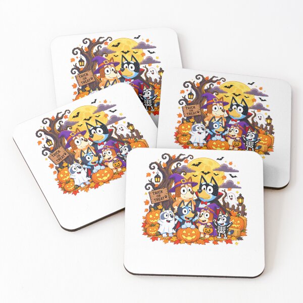 Item preview, Bluey Family Halloween Trick or Treat designed and sold by Kleinpixel.