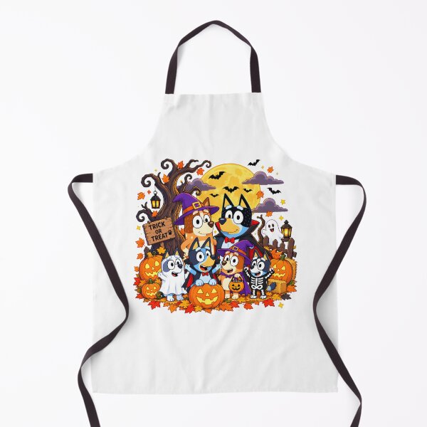 Item preview, Bluey Family Halloween Trick or Treat designed and sold by Kleinpixel.