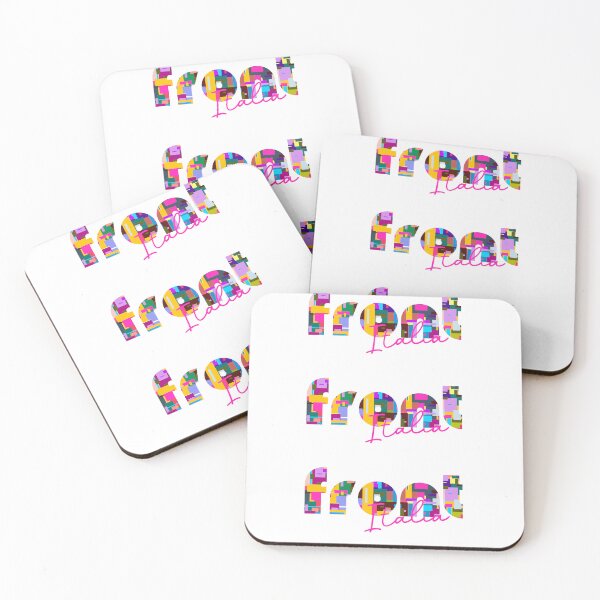 Item preview, Front, Torino, Italy, Italia, colorful typography design for travellers designed and sold by Wanderful-roads.