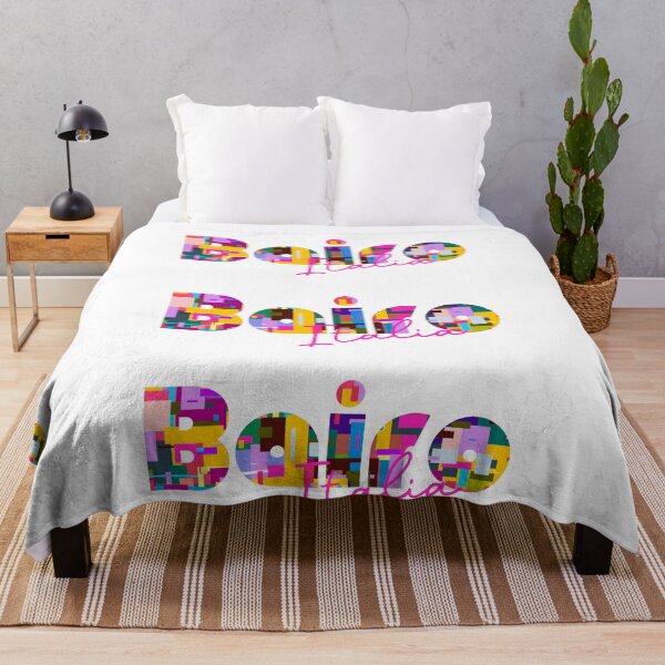 Item preview, Bairo, Torino, Italy, Italia, colorful typography design for travellers designed and sold by Wanderful-roads.