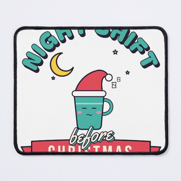 Item preview, Night Shift Before Christmas Funny Nurse Christmas designed and sold by somebasic.