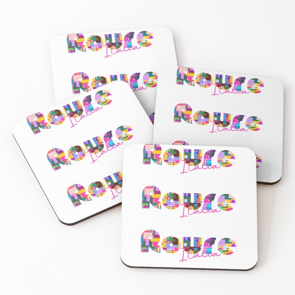 Item preview, Roure, Torino, Italy, Italia, colorful typography design for travellers designed and sold by Wanderful-roads.
