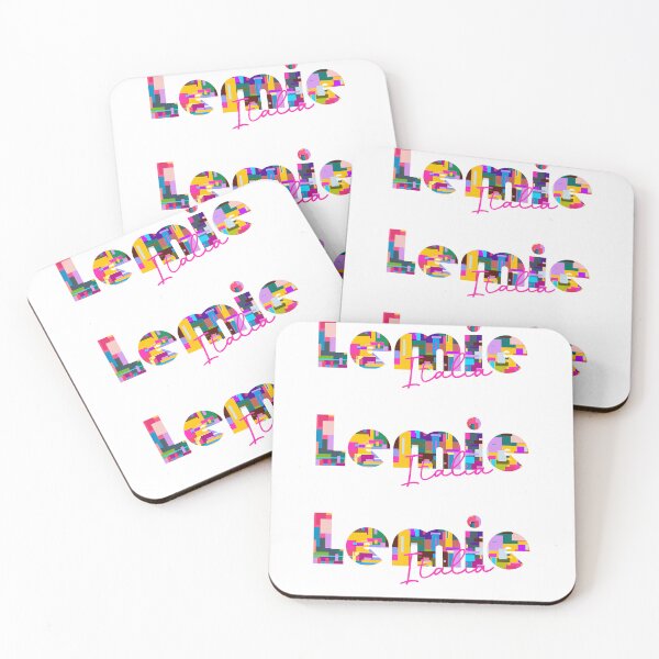 Item preview, Lemie, Torino, Italy, Italia, colorful typography design for travellers designed and sold by Wanderful-roads.
