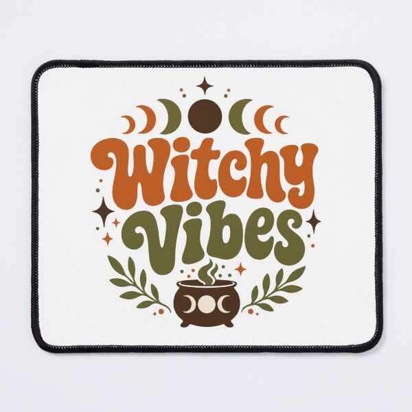 Item preview, Witchy Vibes Retro Moon Phases Magic Art designed and sold by SedaMythica.