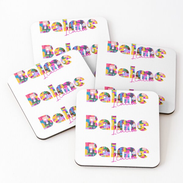 Item preview, Balme, Torino, Italy, Italia, colorful typography design for travellers designed and sold by Wanderful-roads.