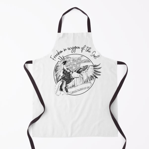 Item preview, Freedom Is Oxygen Of The Soul Eagle Graphic Art designed and sold by The secret storage room.