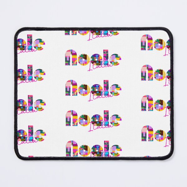 Item preview, Noale, Venezia, Italy, Italia, colorful typography design for travellers designed and sold by Wanderful-roads.