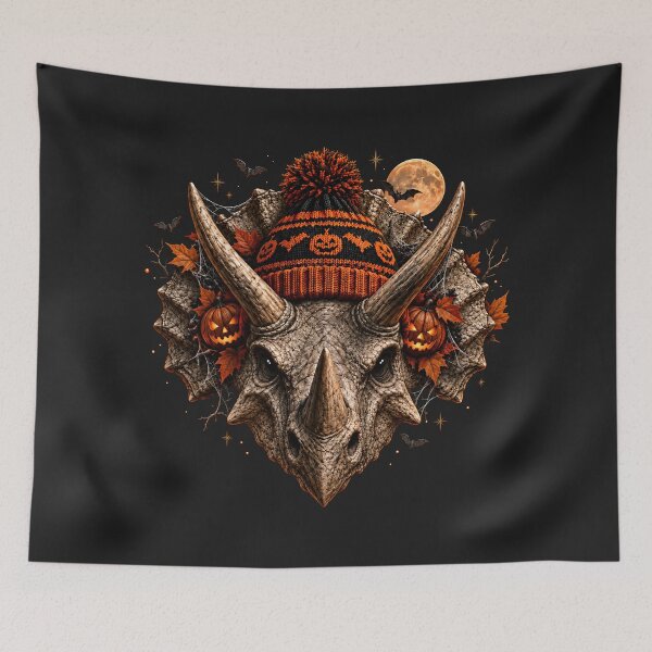Item preview, Triceratops Dinosaur Halloween Vibes designed and sold by Eh Plus Designs.