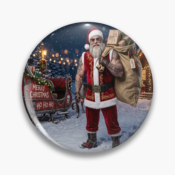 Item preview, Buff Santa with Punk Sleigh designed and sold by Solomon-Ent-144.