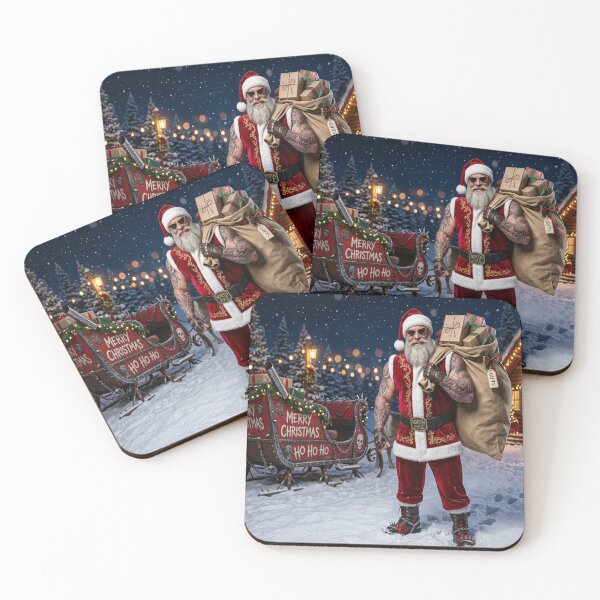 Item preview, Buff Santa with Punk Sleigh designed and sold by Solomon-Ent-144.