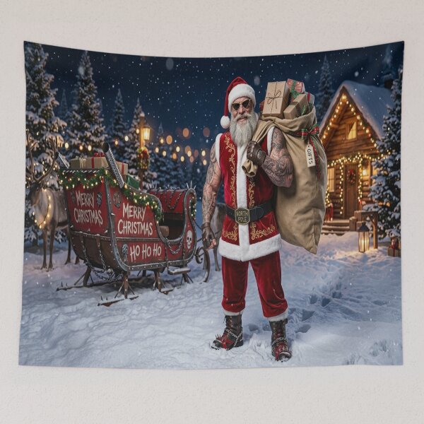 Item preview, Buff Santa with Punk Sleigh designed and sold by Solomon-Ent-144.