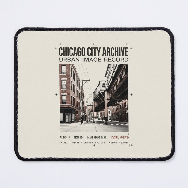 Item preview, Chicago City Archive Urban Architecture Vintage Graphic designed and sold by SplashTastic.