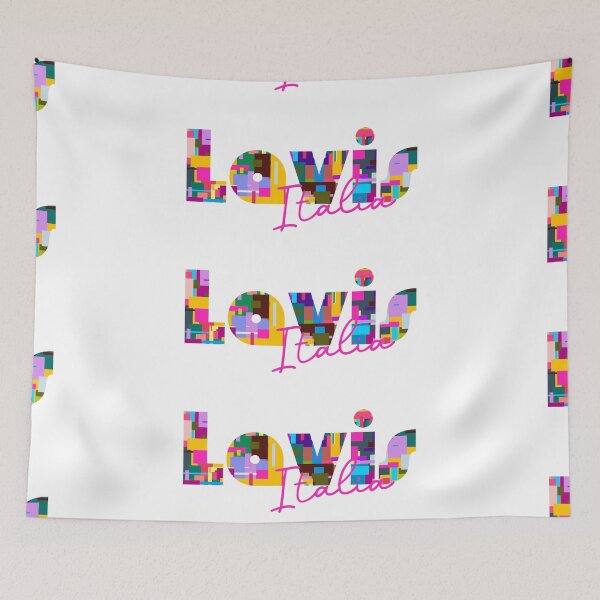 Item preview, Lavis, Rotaliana Königsberg, Italy, Italia, colorful typography design for travellers designed and sold by Wanderful-roads.