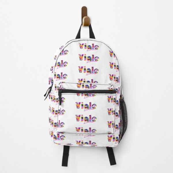 Item preview, Viale, Deruta, Italy, Italia, colorful typography design for travellers designed and sold by Wanderful-roads.