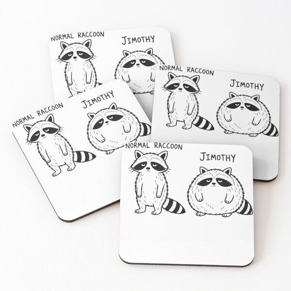 Item preview, Unbothered Raccoon boring meme designed and sold by ViolettaGlass.