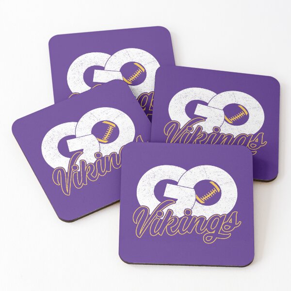 Item preview, Vintage Go Vikings Distressed Minnesota Football designed and sold by Floral Vintage.