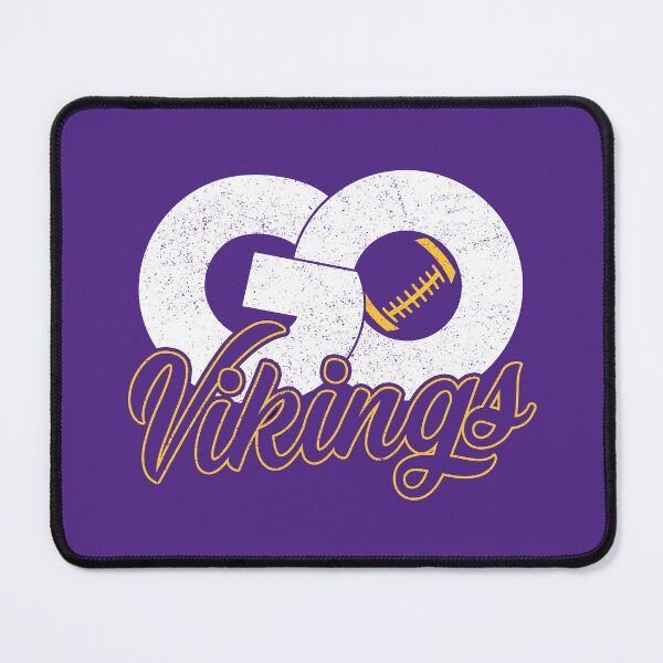 Item preview, Vintage Go Vikings Distressed Minnesota Football designed and sold by Floral Vintage.