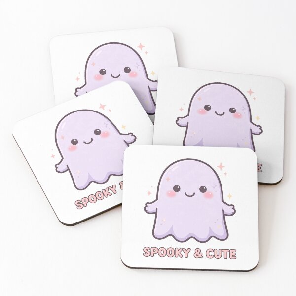 Item preview, Spooky & Cute - Kawaii Ghost Halloween Design designed and sold by Visual Dept..