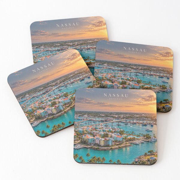 Item preview, Nassau Cinematic Monochrome City Artwork designed and sold by MichaeIRellov.