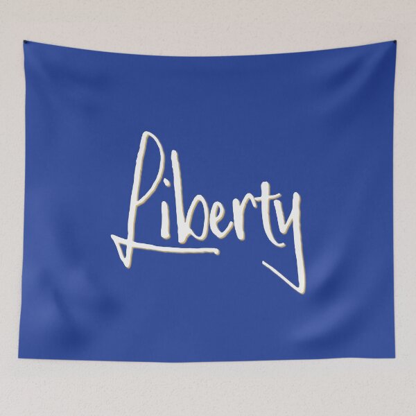 Item preview, LIBERTY personalized type design designed and sold by CharlottePlaceArt.