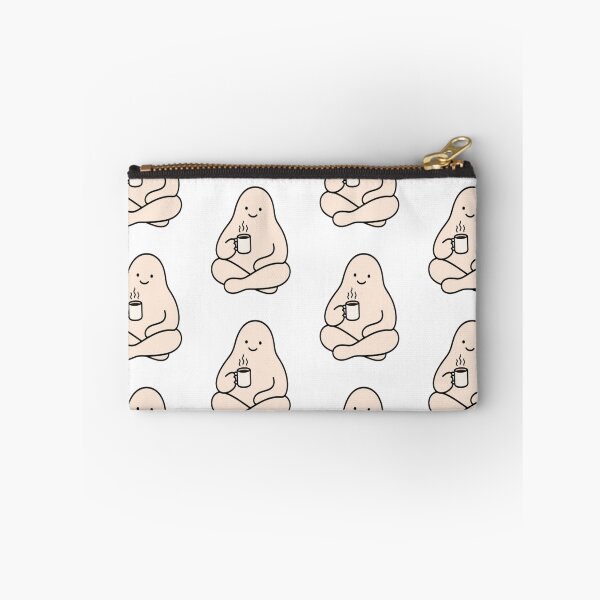 Item preview, Minimalist Sitting Coffee Blob Doodle designed and sold by creativerooney.