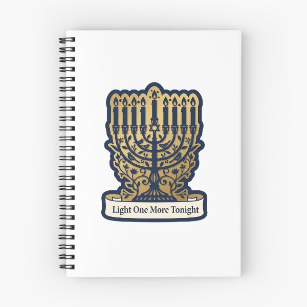 Item preview, Light One More Tonight — Hanukkah Papercut designed and sold by TheCalmEdit.