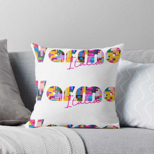 Item preview, Varmo, Gorizia, Italy, Italia, colorful typography design for travellers designed and sold by Wanderful-roads.