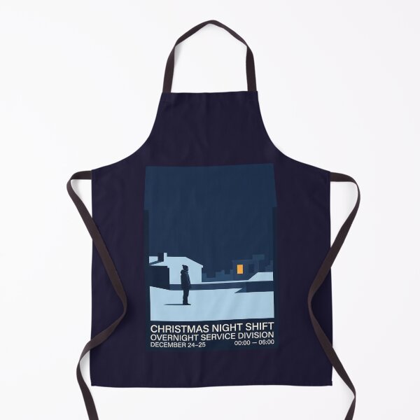 Item preview, Christmas Night Shift Overnight Worker Winter Minimalist designed and sold by SplashTastic.
