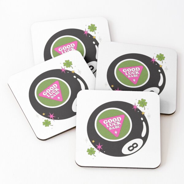 Item preview, Good Luck Babe Magic 8 Ball Indie Aesthetic Art designed and sold by AtomaïLuna.