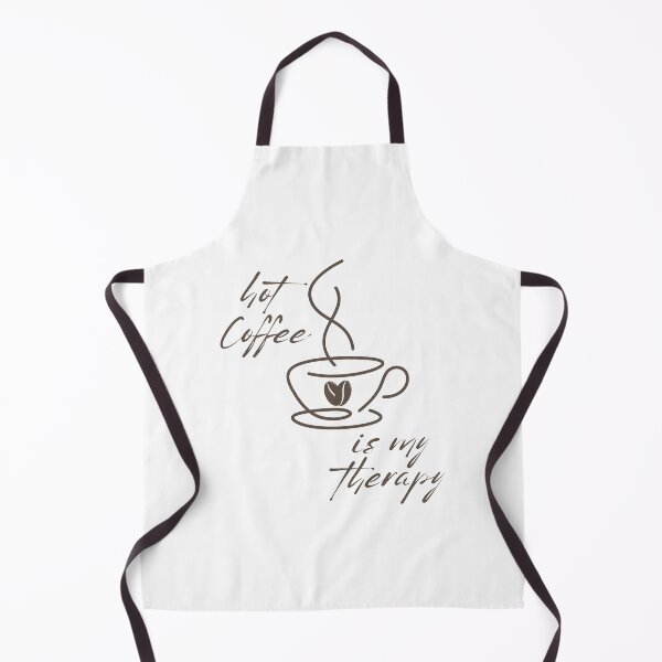 Item preview, The hot coffee es my therapy  designed and sold by Coffeefree593.