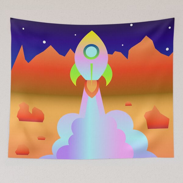 Item preview, Rocket Man designed and sold by ColorDesigns.