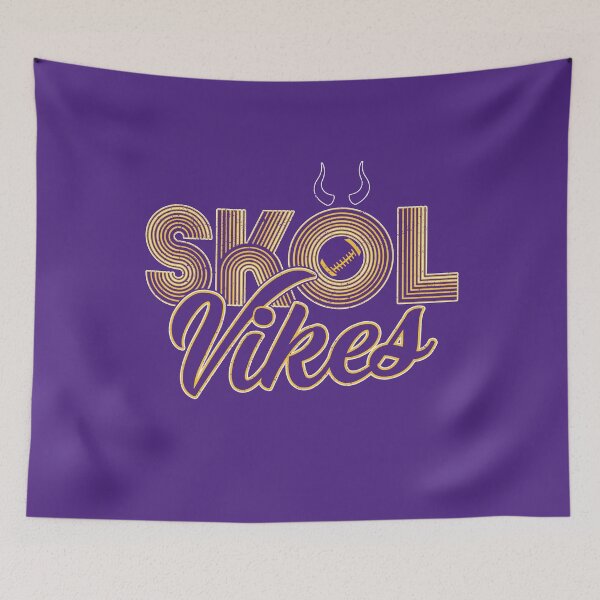 Item preview, Vintage Skol Vikes Distressed Minnesota Football designed and sold by Floral Vintage.