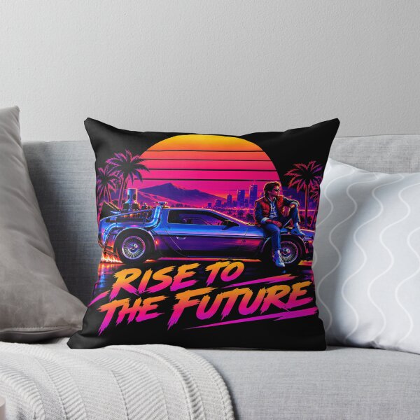 Item preview, Rise to the Future - 80s Synthwave Retro designed and sold by 80stuff.