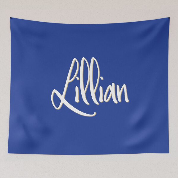 Item preview, LILLIAN personalized type design designed and sold by CharlottePlaceArt.