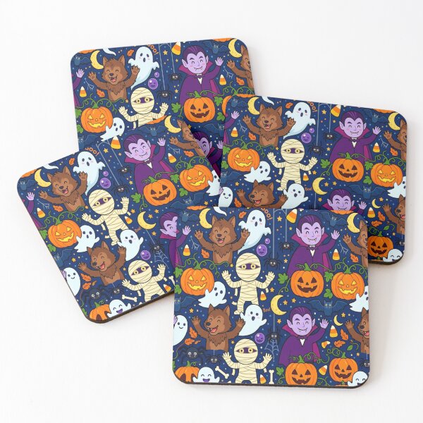 Item preview, A cartoon halloween pattern design designed and sold by Solomon-Ent-144.