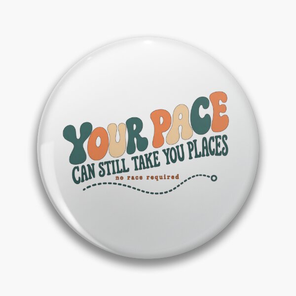 Item preview, Your Pace Can Still Take You Places Retro Positive Shirt designed and sold by PhylonBoxx.