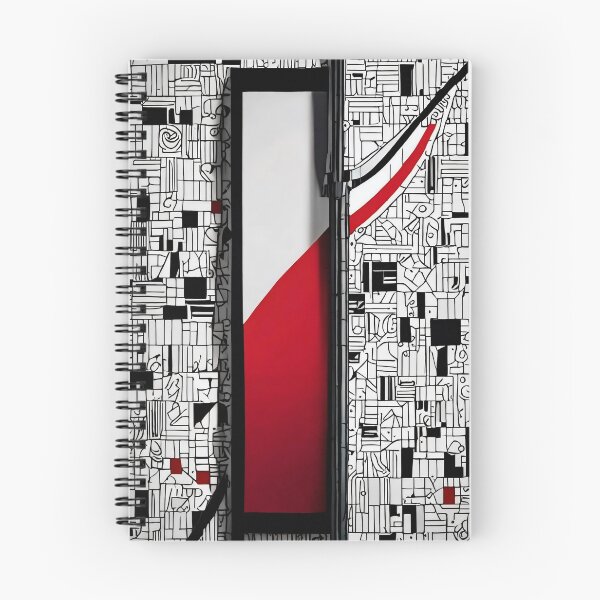 Item preview, Crimson in Black and White designed and sold by PicassosParadox.