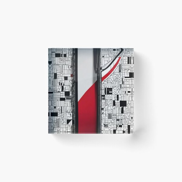 Item preview, Crimson in Black and White designed and sold by PicassosParadox.