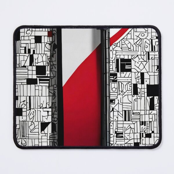 Item preview, Crimson in Black and White designed and sold by PicassosParadox.