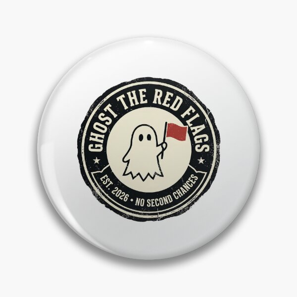 Item preview, ghost the red flag  designed and sold by VYRON STUDIO.