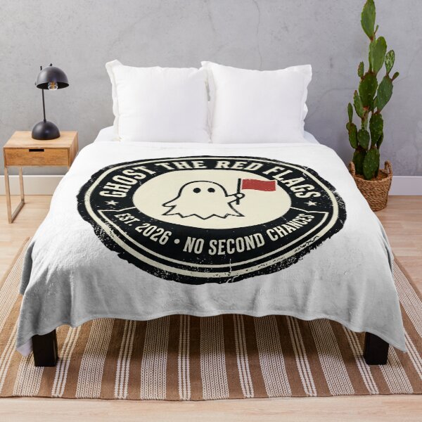Item preview, ghost the red flag  designed and sold by VYRON STUDIO.