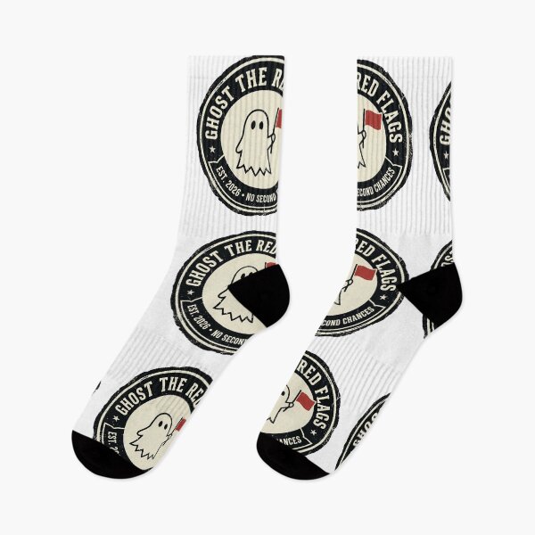 Item preview, ghost the red flag  designed and sold by VYRON STUDIO.